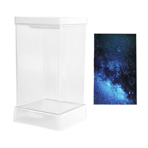 Betta Fish Tank, Desktop Fish Tanks Starter Kit mit Filter und Beleuchtung, kleines Tisch-Aquarium, stilvolles Design, ideal für Study Room, Workplace, Apartment & Home Decor von Générique