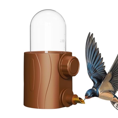 Bird Cage Waterer – automatisches Wasser für Vögel, 250 ml Trinkflasche, praktischer Vogelkonsumbehälter, leicht zu zerbrechender Käfigwasserquelle für Haustiere von Générique