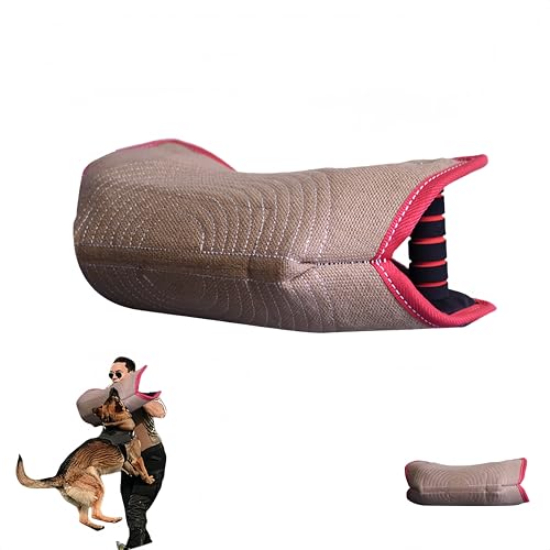 Bissmanschette für Hunde, Trainingsausrüstung für Bisse | faltbares Traktionsspiel für Hunde – 33 x 20 x 14 cm, 500 g | für Deutsche Schäferhunde, Outdoor, Trainingsunterricht von Générique