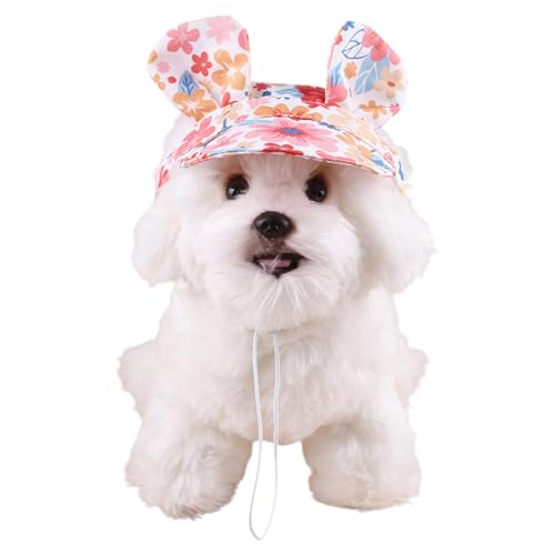 Bunte Hundehüte, Hundehüte, Kühltasche, Ohrloch, Haustiermütze, Hundemütze mit Ohren, Sonnenschutz, Dog Cap, Hundehüte, kleine Haustierhasse, mittlere Haustierhutte, große Hundehüte, Kühlhund von Générique