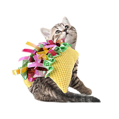 Burrito Kostüm für Hunde – lustiges Kostüm für Haustiere Taco, atmungsaktiv und glatt | Kleid für Haustiere für kleine, mittlere und große Hunde von Générique