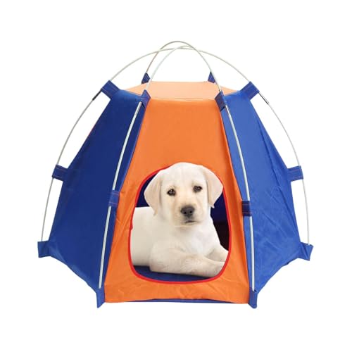Campingzelt für Hunde – tragbar, wasserdicht, Welpenhaus für den Außenbereich, faltbar | Leichte Reise-Haustierausrüstung, ein kleines Tierzelt, von Générique