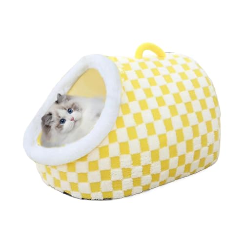 Cat Bed – Kitten Bed | Cozy Cat Cave | Cozy Slipper Cat Bed – Waschbares Cozy Slipper für den Innenbereich | Slipper Shaped Cat Bed | Soft Calming Pet Sofa Bed | Warm Kitten Bed House with Anti Slip Cat Bed – Kitten Bed | Cozy Cat Cave | Cozy Slipper Cat Bed – Waschbares Cozy Slipper für den Innenbereich | Slipper Shaped Cat Bed | Soft Calming Pet Sofa Bed | Warm Kitten Bed House with Anti Slip von Générique