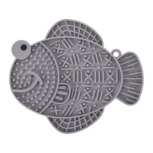 Cat LIK Matt | Cat LIK Matt für Anziety Reef | Lick Pads Puppy LIK Matt Fish Shape LIK Matt | Dog Lick Pad | Dog Treat Toys | Puppy Enrichment Toys mit Suction Cup for Bathing, Big Dog, Small Dog Cat LIK Matt | Cat LIK Matt für Anziety Reef | Lick Pads Puppy LIK Matt Fish Shape LIK Matt | Dog Lick Pad | Dog Treat Toys | Puppy Enrichment Toys mit Suction Cup for Bathing, Big Dog, Small Dog von Générique