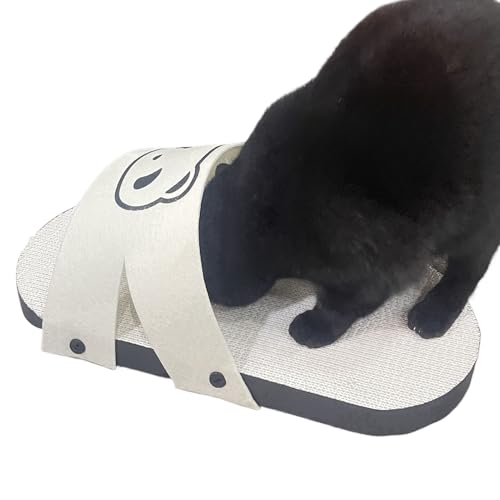 Cat Scratcher Pads – Kratz-Toard für Kätzchen mit Hausschuhe Form | Bequeme niedliche Panda-Hausschuhe für Kratzer Cat Scratcher Pads – Kratz-Toard für Kätzchen mit Hausschuhe Form | Bequeme niedliche Panda-Hausschuhe für Kratzer von Générique