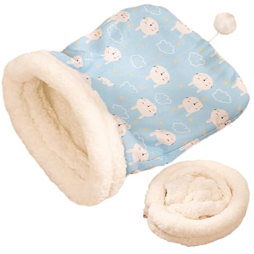 Cat Sleeping Bag, Cozy Calming Cat Bed, Semi-Closed Cat Bed, Cat Bed with Tail Ball, Comfortable Cat Cushion, Pet Snuggle Sack, Comfortable Calming Cat Bed Mat and Snuggle Sack for Cats Cat Sleeping Bag, Cozy Calming Cat Bed, Semi-Closed Cat Bed, Cat Bed with Tail Ball, Comfortable Cat Cushion, Pet Snuggle Sack, Comfortable Calming Cat Bed Mat and Snuggle Sack for Cats von Générique
