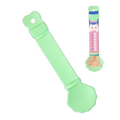 Cat Treat Spoon – Leckbarer Futterspender, Kompressions-Futterspender für Haustiere | Tragbarer Nassfutter-Applikator, vielseitig verwendbarer Streuer Cat Treat Spoon – Leckbarer Futterspender, Kompressions-Futterspender für Haustiere | Tragbarer Nassfutter-Applikator, vielseitig verwendbarer Streuer von Générique