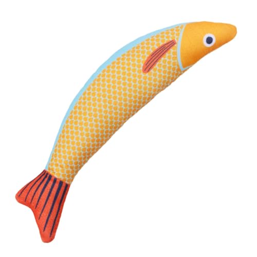 Catnip Chew Interaktives Spielzeug – Tragbares Saury Fish Kicking Toy, leichte Trainingsaktivität | Kratzfeste Zahnreinigung, beißfeste Spiele aus Plüsch Catnip Chew Interaktives Spielzeug – Tragbares Saury Fish Kicking Toy, leichte Trainingsaktivität | Kratzfeste Zahnreinigung, beißfeste Spiele aus Plüsch von Générique
