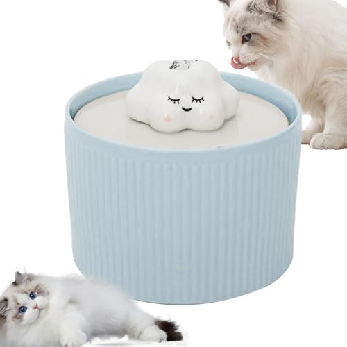 Ceramic Cat Water Fountain | Automatic Cat Drinking Fountain | Quiet Dog Water Fountain, Pet Water Fountain, Cat Water Dispenser, Small Dog Water Fountain, Cat Hydration Fountain Ceramic Cat Water Fountain | Automatic Cat Drinking Fountain | Quiet Dog Water Fountain, Pet Water Fountain, Cat Water Dispenser, Small Dog Water Fountain, Cat Hydration Fountain von Générique