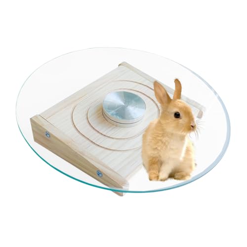 Chinchilla Laufrad, leiser Tierkäfig, Käfig, Zubehör, sicheres Laufspinner, für Chinchillas, Guinea-Pigs und andere Haustiere, 29,9 x 5,9 cm von Générique
