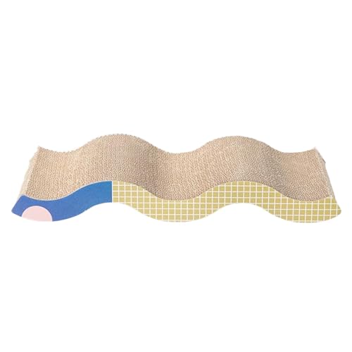 Claw Cat Scratcher Matt, 55 x 24 x 24 x 5 cm, Tiere, Kratzbrett, Möbelschutz, ideal für kleine und mittelgroße Haustiere, zur Verwendung im Innenbereich Claw Cat Scratcher Matt, 55 x 24 x 24 x 5 cm, Tiere, Kratzbrett, Möbelschutz, ideal für kleine und mittelgroße Haustiere, zur Verwendung im Innenbereich von Générique