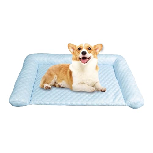 Cool-Pad für Hunde | Kühlmatte für Katzen wasserdicht | atmungsaktives Eispad für Haustiere für drinnen draußen Garten Schlafzimmer Cool-Pad für Hunde | Kühlmatte für Katzen wasserdicht | atmungsaktives Eispad für Haustiere für drinnen draußen Garten Schlafzimmer von Générique