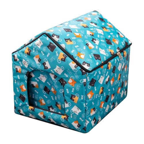Cooling Cat House, zusammenklappbar, Cool Down Pet Shelter, 35 x 35 x 40 cm, wasserdicht, für Hunde und Kitten, atmungsaktiv, Sonnenbespannung, ideal für Backyard, Wohnzimmer, Schlafzimmer Cooling Cat House, zusammenklappbar, Cool Down Pet Shelter, 35 x 35 x 40 cm, wasserdicht, für Hunde und Kitten, atmungsaktiv, Sonnenbespannung, ideal für Backyard, Wohnzimmer, Schlafzimmer von Générique