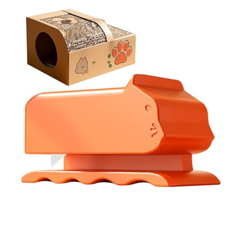Cutter aus Karton für Katzenkratzer, Schneidewerkzeug aus Karton – Schneidegerät in Form eines Kätzchens | Multifunktionales Cardboard für Katzen, Kratzbretter für interaktives Vergnügen von Générique