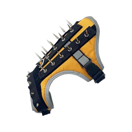Dog Coyote Jacke, Puppy Harness mit Spikes, 30 x 22 cm/11,81 x 8,66 Zoll Reflective Shield zum Schutz vor Tieren Attacks Protect Ihr Haustier Attack Polyester Dog Coyote Jacke, Puppy Harness mit Spikes, 30 x 22 cm/11,81 x 8,66 Zoll Reflective Shield zum Schutz vor Tieren Attacks Protect Ihr Haustier Attack Polyester von Générique