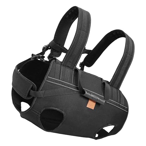 Dog Lift Harness – 800 g verstellbare atmungsaktive Sling für Senioren Hunde mit unterstützter Mobilität, Wiederherstellungshilfe, Leg Halterung für Spaziergänge, Outdoor und tägliche Pflege, XL, XXL von Générique