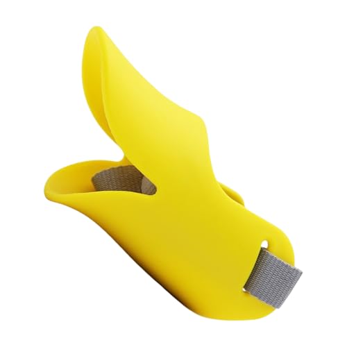 Dog Muzzle, Barking and Biting, süße weiche Silikonhütte, kleine mittelgroße und große Hunde, bequemes Haustiertraining für Outdoor-Walking Grooming Vet Visits Dog Muzzle, Barking and Biting, süße weiche Silikonhütte, kleine mittelgroße und große Hunde, bequemes Haustiertraining für Outdoor-Walking Grooming Vet Visits von Générique