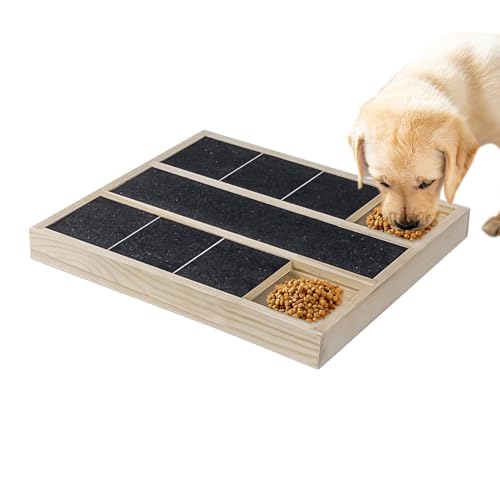 Dog Nail Scratch Board, Puppy Nail File Toy with Treat Box, Wooden Claw Grooming Pad, Multifunctional Scratcher for Indoor Pet Care and Training, 35 x 25 x 2,8 cm, 700 g Dog Nail Scratch Board, Puppy Nail File Toy with Treat Box, Wooden Claw Grooming Pad, Multifunctional Scratcher for Indoor Pet Care and Training, 35 x 25 x 2,8 cm, 700 g von Générique