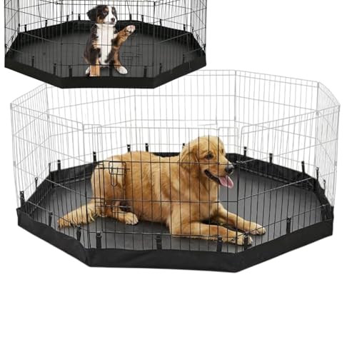 Dog Playpen Matte, Indoor Cat Fence Pad, 1,22 Zoll, tragbar, Sturdy Oxford Cloth, wasserdicht, Whelping Training Pet Mat für Spielzeuge, waschbares Puppy Pee Pads Dog Playpen Matte, Indoor Cat Fence Pad, 1,22 Zoll, tragbar, Sturdy Oxford Cloth, wasserdicht, Whelping Training Pet Mat für Spielzeuge, waschbares Puppy Pee Pads von Générique