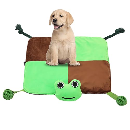 Dog Sniffing Mat, Colorful Bunny Feedings Pad, 47 x 47 x 15 cm Animals Nose Work Pad, Interactive Slow Feeding Mats for Dog Training with Pull Rope Food Leaking Ball Dog Sniffing Mat, Colorful Bunny Feedings Pad, 47 x 47 x 15 cm Animals Nose Work Pad, Interactive Slow Feeding Mats for Dog Training with Pull Rope Food Leaking Ball von Générique