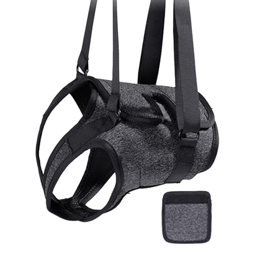 Dog Support Sling, Adjustable Dog Harness, Dog Stair Helper, Breathable Dog Harness, Dog Sling Carrier, Assistive Rehabilitation Belt for Old Disabled Dogs S, M, L, XL, Gray Dog Support Sling, Adjustable Dog Harness, Dog Stair Helper, Breathable Dog Harness, Dog Sling Carrier, Assistive Rehabilitation Belt for Old Disabled Dogs S, M, L, XL, Gray von Générique
