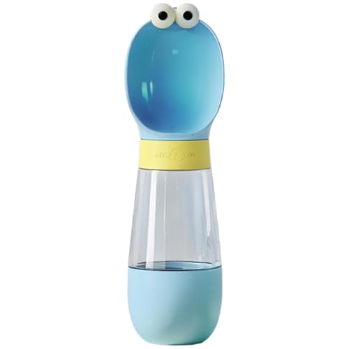 Dog Water Dispenser, Dog Water Bottle with Food Container, Dog Water Dispenser for Walking, Cartoon Dog Walking Water Bottle with Bowl for Cat, Dog, Puppy, Large Dog von Générique