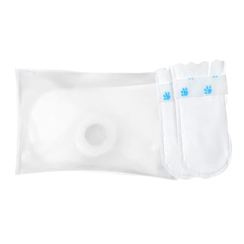 Dogs Booties, Fußabdeckung, elastischer Schutz, verstellbar, leicht, atmungsaktiv, Stoff, rutschfest, wasserfest, leicht zu tragen, sicherer Verschluss, schützende Booties für Haustiere von Générique