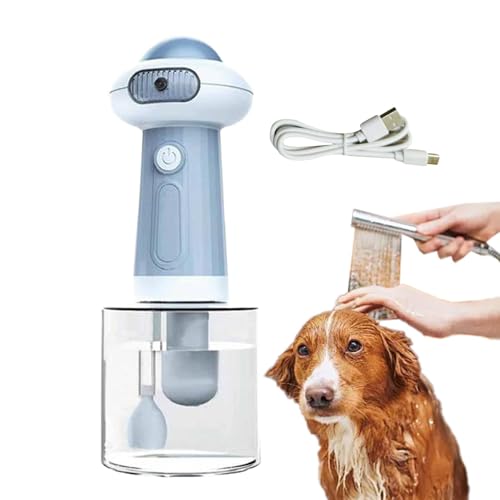 Electric Dog Shampoo Dispenser, Eco-Friendly 400 ml, automatischer Haustierpflegeschaum, Mehrfachverwendung für Welpen & Katzenbad, Waschbasin, Glasreinigung, 22,2 x 8,2 x 8,2 cm, 277 g Electric Dog Shampoo Dispenser, Eco-Friendly 400 ml, automatischer Haustierpflegeschaum, Mehrfachverwendung für Welpen & Katzenbad, Waschbasin, Glasreinigung, 22,2 x 8,2 x 8,2 cm, 277 g von Générique