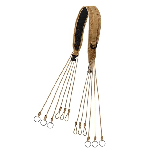 Entenhalter für Wasservögel, Entenruf Lanyard – Paracord für den Transport von Wasserenten im Freien | Jagdzubehör mit verstellbarem Flansch für Eichhörnchen, Gänse, Vögel, Truthahn, Wild von Générique