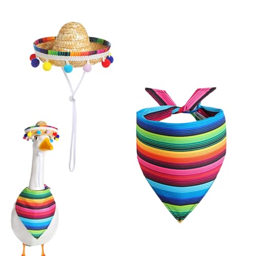 Entenkleidung, , Entenoutfits, Duck , 59,8 cm, buntes Kleidungsstück, Dekoration für Terrasse, Garten, Hof, Rasen Entenkleidung, , Entenoutfits, Duck , 59,8 cm, buntes Kleidungsstück, Dekoration für Terrasse, Garten, Hof, Rasen von Générique