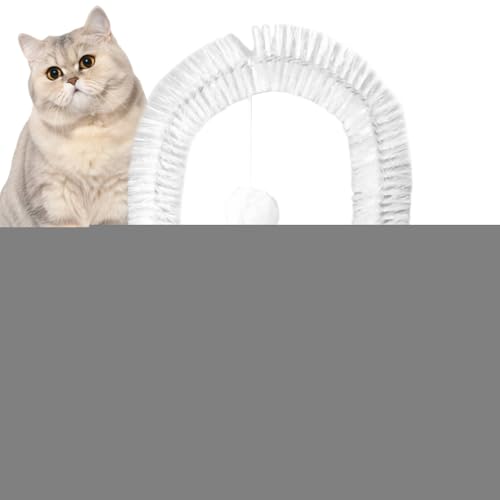 Fellpflegebogen für Katzen, selbstreinigendes Massagegerät für Katzen – Bürste zur Entfernung von Haaren mit interaktivem Ball, Zubehör für Haustiere im Innenbereich von Générique