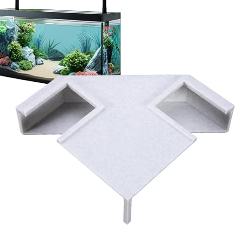 Fisch-Tunnel, Aquarium Breeding Tunnel, 7,58 x 1,57 Zoll Stylish Shrimp Shelter, Tank Cavern Dekoration, Fischkeller für Aquatic Terrarium Dekoration und Versteckspots von Générique