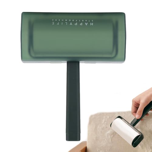 Fusselrolle für Tierhaare | Fusselrolle für Tierhaare | Effektive Klebebandrolle für Tierhaare | Starke klebrige Fusselrolle | Fusselentferner von Générique