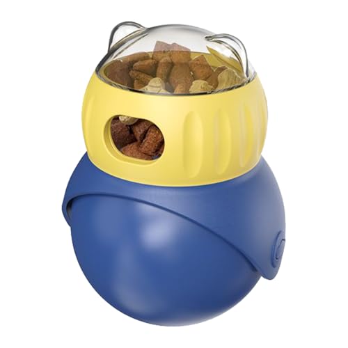 Générique Abs Rubber Treat Dispensing Ball, Cat Slow Feeder, Refillable Adjustable Toy, Leaking Ball, Puppy Training, Interactive Feeding, Pet Enrichment, Animal Activity von Générique