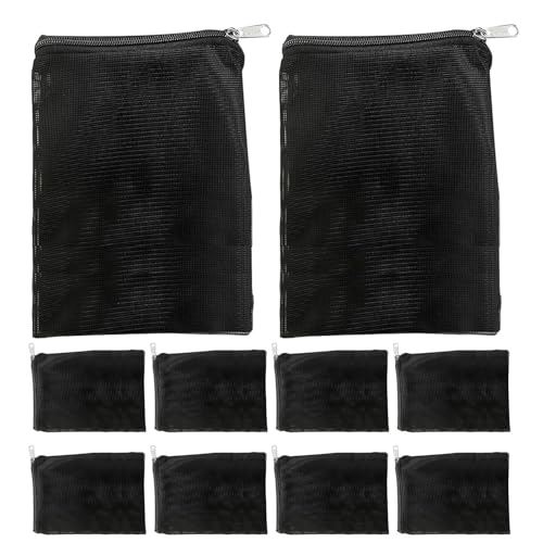 Générique Aquarium-Filterbeutel, Fischtank-Media-Pack, spritzwassergeschützt, feine Netztasche, vielseitig einsetzbar für Freshwasser- und Salzwasseraquarien, 20 x 30 cm, 35 x 40 cm, Weiß, Schwarz Générique Aquarium-Filterbeutel, Fischtank-Media-Pack, spritzwassergeschützt, feine Netztasche, vielseitig einsetzbar für Freshwasser- und Salzwasseraquarien, 20 x 30 cm, 35 x 40 cm, Weiß, Schwarz von Générique