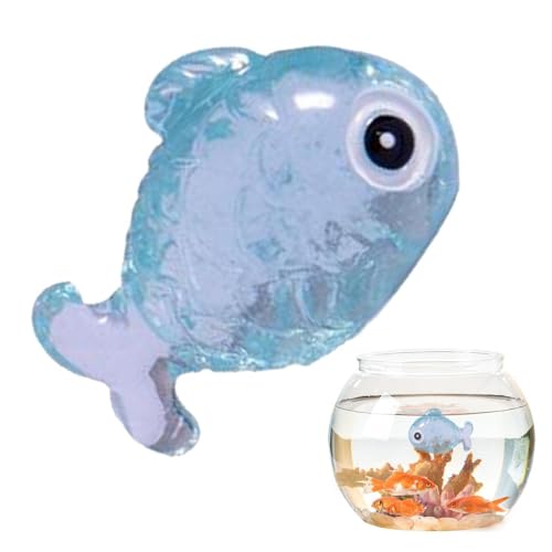 Générique Artificial Fish – Aquarium Ornament | Fischtank-Ornament | Glowing Effect Fish Tank Ornamente, Harz Fake Fish Tank, Aquarium Dekoration, Harz Ornament für Freshwater und Saltwater Tanks von Générique