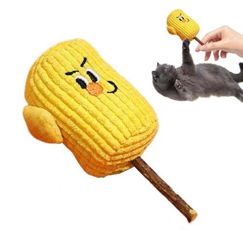 Générique Cat Teaser Toys, Corn COB Shape Catnip Toy for Cats, Plush Kitten Chew Stick for Cleaning Teeth, 5,91 x 2,36 x 2,76 Zoll Cat Kaugummi Spielzeug für Hunting and Chasing Générique Cat Teaser Toys, Corn COB Shape Catnip Toy for Cats, Plush Kitten Chew Stick for Cleaning Teeth, 5,91 x 2,36 x 2,76 Zoll Cat Kaugummi Spielzeug für Hunting and Chasing von Générique