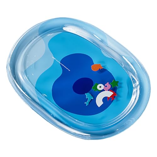 Générique Cat Water Matte, Dog Cooling Pad, tragbares Wasserspiel-Pad mit schwimmendem Fisch, sensorisches Spiel für drinnen oder draußen, zum Spielen, für Katzen und Hunde Générique Cat Water Matte, Dog Cooling Pad, tragbares Wasserspiel-Pad mit schwimmendem Fisch, sensorisches Spiel für drinnen oder draußen, zum Spielen, für Katzen und Hunde von Générique