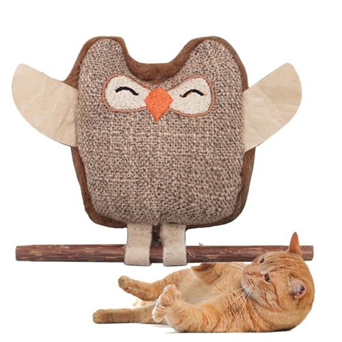 Générique Catnip Toys for Cats, Cat Chew Toy Feather Catnip Balls, Cotton Material, Interactive Pet Supplies, Owl Doll Ball for Oral Health Teeth, Enrichment Play, 3 in, mehrfarbig, 4 Pack Générique Catnip Toys for Cats, Cat Chew Toy Feather Catnip Balls, Cotton Material, Interactive Pet Supplies, Owl Doll Ball for Oral Health Teeth, Enrichment Play, 3 in, mehrfarbig, 4 Pack von Générique