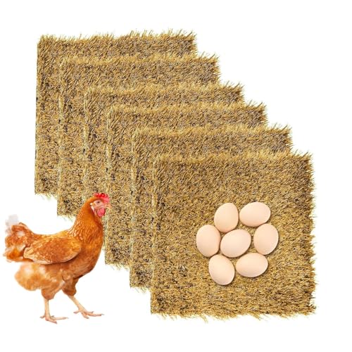 Générique Chicken Nesting Pads, waschbar, für Hunde, Coop Bedding, wiederverwendbar, 11,81 x 11,81 x 1,18 Zoll, weiche Nest Liner für Hens mit rutschfestem Design, künstliches Grass Poultry Zubehör Générique Chicken Nesting Pads, waschbar, für Hunde, Coop Bedding, wiederverwendbar, 11,81 x 11,81 x 1,18 Zoll, weiche Nest Liner für Hens mit rutschfestem Design, künstliches Grass Poultry Zubehör von Générique