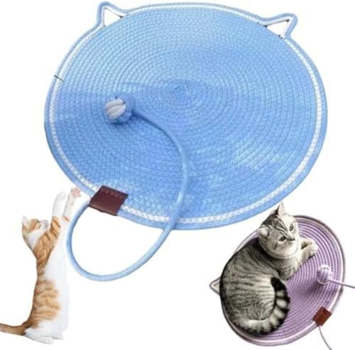 Générique Clawloom Doppel-Kratzpad, natürliche Baumwolle, Katzenkratzmatte, Katzenkratzer, Kratz-Pads für drinnen und draußen, Katzen, Möbelschutz, Kratzschutz für drinnen und draußen Générique Clawloom Doppel-Kratzpad, natürliche Baumwolle, Katzenkratzmatte, Katzenkratzer, Kratz-Pads für drinnen und draußen, Katzen, Möbelschutz, Kratzschutz für drinnen und draußen von Générique
