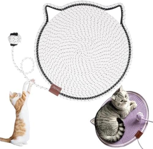Générique Clawloom Doppel-Kratzpad, natürliche Baumwolle, Katzenkratzmatte, Katzenkratzer, Kratz-Pads für drinnen und draußen, Katzen, Möbelschutz, Kratzschutz für drinnen und draußen Générique Clawloom Doppel-Kratzpad, natürliche Baumwolle, Katzenkratzmatte, Katzenkratzer, Kratz-Pads für drinnen und draußen, Katzen, Möbelschutz, Kratzschutz für drinnen und draußen von Générique