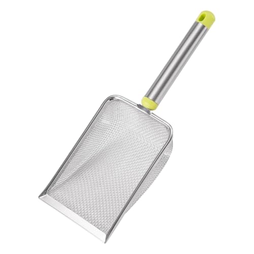 Générique Cleaning Tool Sand Scoop, ergonomischer Griff, tiefer Schaft, Edelstahl, robust, für Katzen, große Behälter, Haustierbedarf, 29,9 x 3,94 x 1,97 cm Générique Cleaning Tool Sand Scoop, ergonomischer Griff, tiefer Schaft, Edelstahl, robust, für Katzen, große Behälter, Haustierbedarf, 29,9 x 3,94 x 1,97 cm von Générique