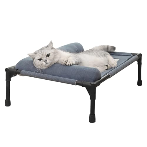 Générique Cooling Dog Bed, Elevated Pet Furniture, Breathable Mesh Fabric, Removable Pillow Cover, Lightweight Sturdy Build, Perfect for Outdoor Camping and Patio Relaxation Générique Cooling Dog Bed, Elevated Pet Furniture, Breathable Mesh Fabric, Removable Pillow Cover, Lightweight Sturdy Build, Perfect for Outdoor Camping and Patio Relaxation von Générique