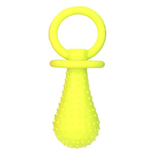 Générique Dog Pacifier Chew Toy – Puppy Chew Teething Pacifier | Interactive Safe Dog Calming Teether for Home | Park Use Puppy Pacifier Chew Toy with Comfortable Design Rubber Pet Teething Pacifier von Générique