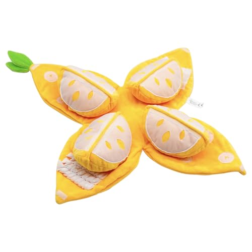 Générique Dog Squeaky Toys, Interactive Plüschfeeder, Puppy Snuffle Mat, Boredom Relief, Crinkle Paper Features, Soft Fabric Design, mehrfarbig, ideal für kleine bis mittelgroße Hunde von Générique
