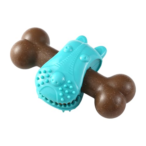 Générique Dog Toys Aggressive Chewers, Durable Bone Teether Chew Toy, 5,71 x 3,54 x 1,97 Zoll, lang-Lasting Design, interaktives Teething Play, Wiederbefüllbarer Treat Dispenser, zur Bereicherung Générique Dog Toys Aggressive Chewers, Durable Bone Teether Chew Toy, 5,71 x 3,54 x 1,97 Zoll, lang-Lasting Design, interaktives Teething Play, Wiederbefüllbarer Treat Dispenser, zur Bereicherung von Générique