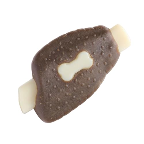 Générique Dog Toys für Aggressive Chewers, unverwüstliches Beef Flavor Kauspielzeug, interaktive Oralpflege, Haustierbedarf für große Hunde, starkes Spielzeug für schwere Chewers, Spielspaß, 4,72 x von Générique
