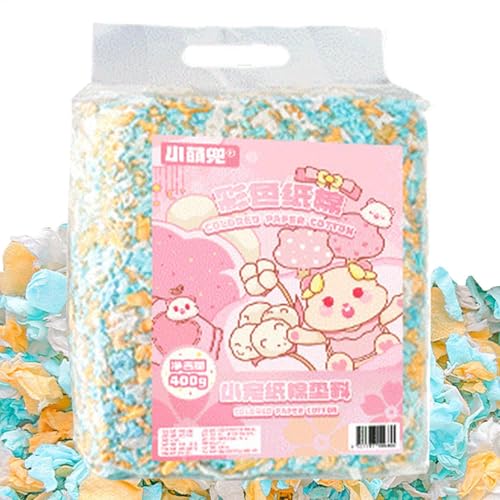 Générique Gerbil Bedding, Natürliches Hamster-Fluff-Haustierbett, Chinchilla-Bedding und Papierbett, kleines Tierbett mit Odor Control für Hamster, Hedgehogs und Eulen Générique Gerbil Bedding, Natürliches Hamster-Fluff-Haustierbett, Chinchilla-Bedding und Papierbett, kleines Tierbett mit Odor Control für Hamster, Hedgehogs und Eulen von Générique