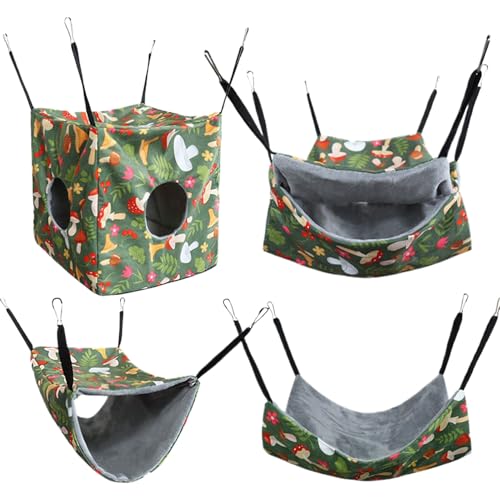 Générique Hängematte für Käfighamster, bequeme Hängematte für Frettchen, waschbar, Käfigzubehör für Hamster, Frettchen, Chinchillas Générique Hängematte für Käfighamster, bequeme Hängematte für Frettchen, waschbar, Käfigzubehör für Hamster, Frettchen, Chinchillas von Générique